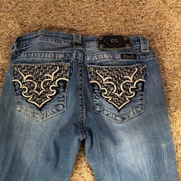 Miss Me / original / mid rise boot cut jeans / Size 27 / - Picture 11 of 14